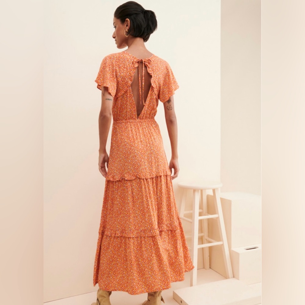 En Elly Midi Dress NWOT